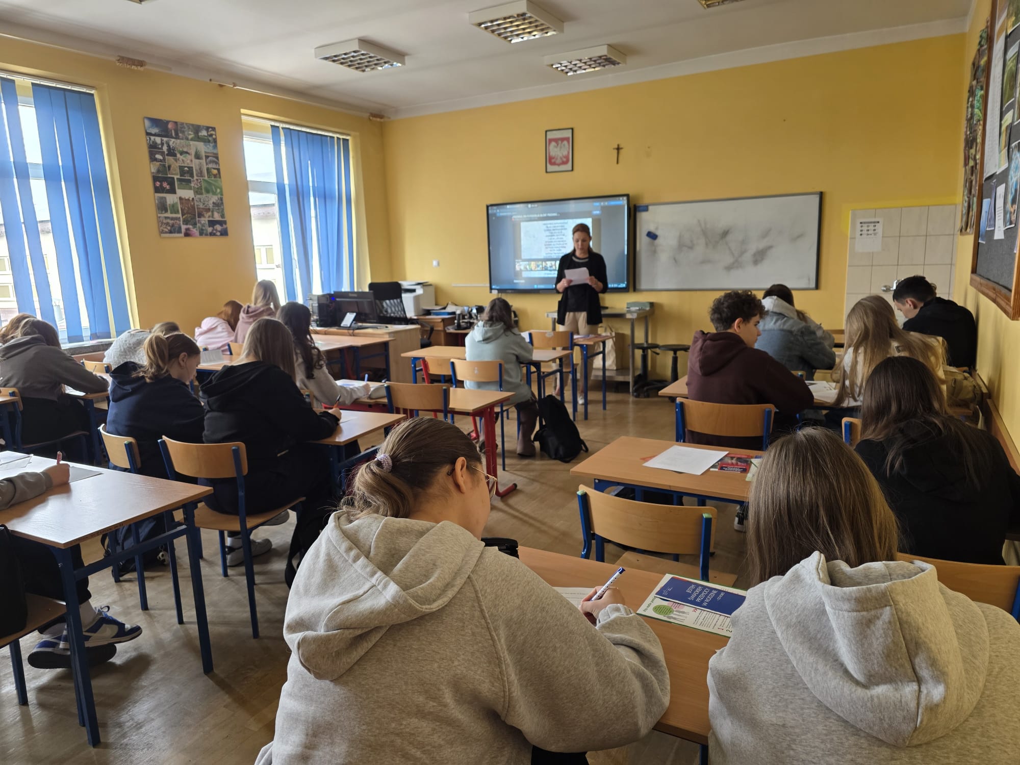 Zdjęcię ze spokania "Tydzień profilaktyki"