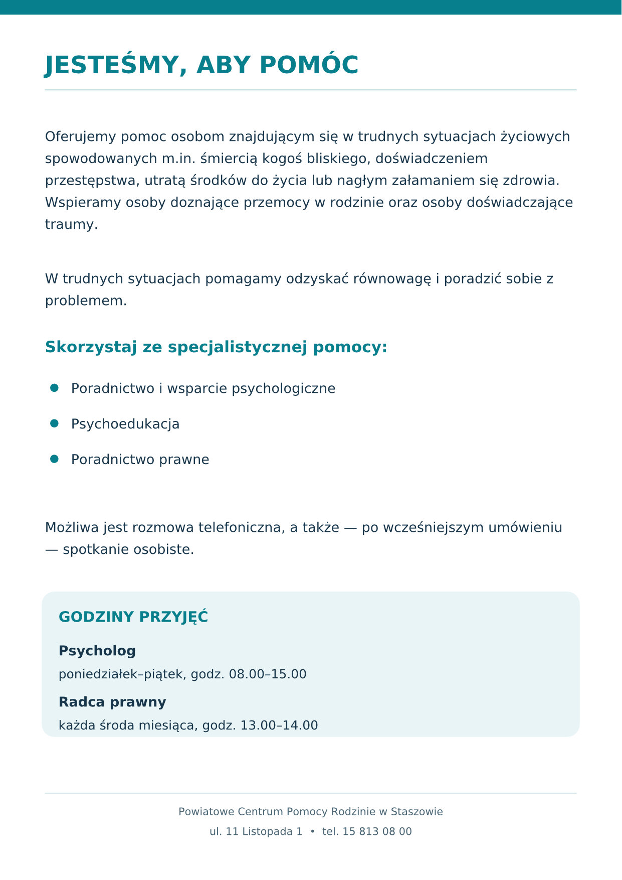 Plakat o&nbsp;tematyce przemocy