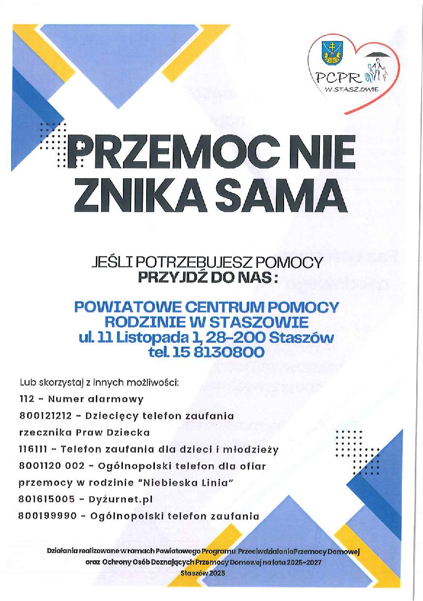 Plakat o&nbsp;tematyce przemocy