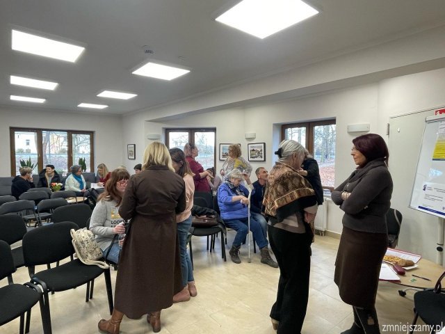 spotkanie informacyjne dla osób zainteresowanych udziałem w projekcie pt: „Kompleksowe wsparcie osób zależnych w Gminie Staszów”